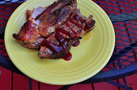 Slow Cooker Pork Western Shoulder Ribs With Barbecue Rub And Sauce Recipe Slow Cooker Pork