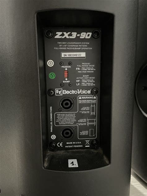 Electro Voice Zx3 Ev Dynacord Fbt Himaxx 60 40 Boxe Active 12 Rcf