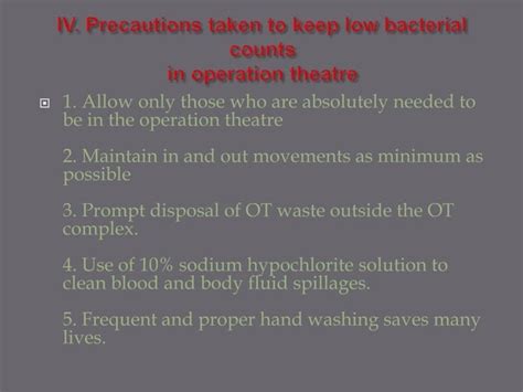 Fumigation procedure