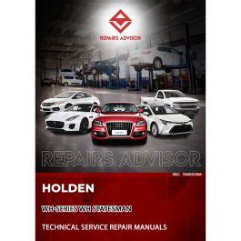 Holden Wh Statesman Full Service Repair Manual