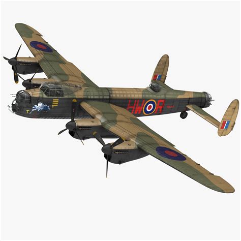 Avro Lancaster Free 3D Model - .max - Free3D