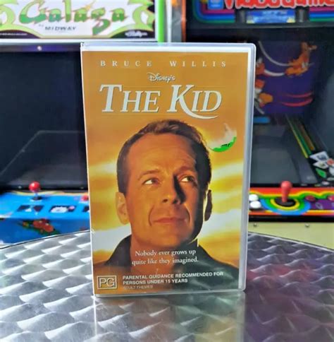 Disney S The Kid Bruce Willis Vhs Movie Video Tape Big Box Ex