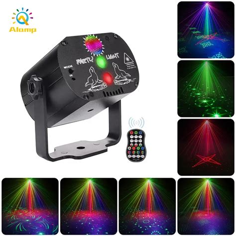 Mini Iluminaci N L Ser Rgb Proyector De Escenario Luces Patrones Usb