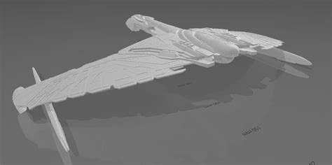 Free STL file Romulan - Mogai-class (Valdore) 🖖 ・3D printable model to ...