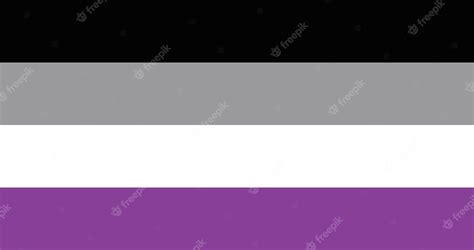 Premium Vector Asexual Lgbt Pride Flag Vector Image