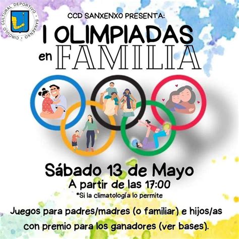 I Olimpiadas En Familia En Sanxenxo