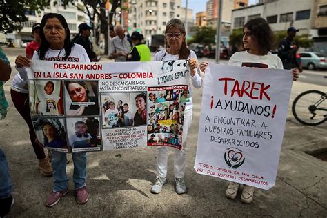 Familiares de más de 130 desaparecidos en la isla de San Andrés exigen