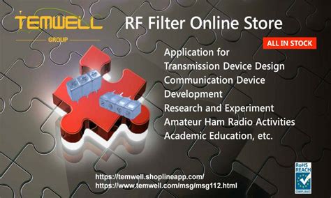 Triple Tuning Helical Filter From Filter Store Of Temwell Corporation