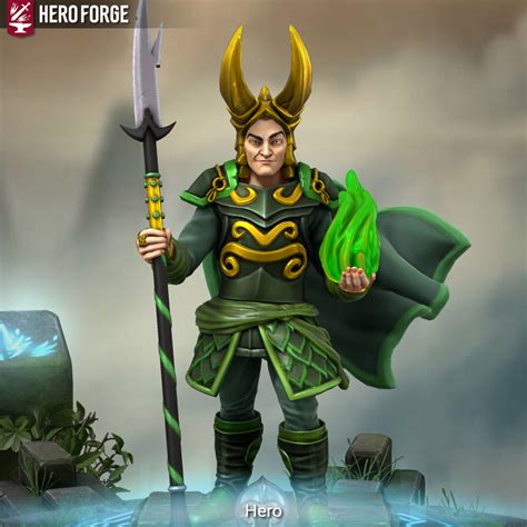 Hero Forge Loki By Ysidromerlinus On Deviantart