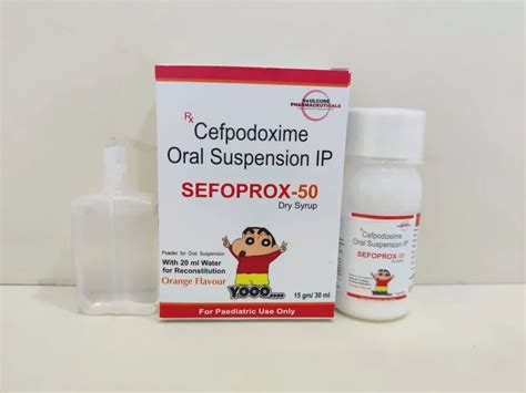 Cefpodoxime Mg Dry Syrup At Rs Bottle Cefpodoxime Syrup In