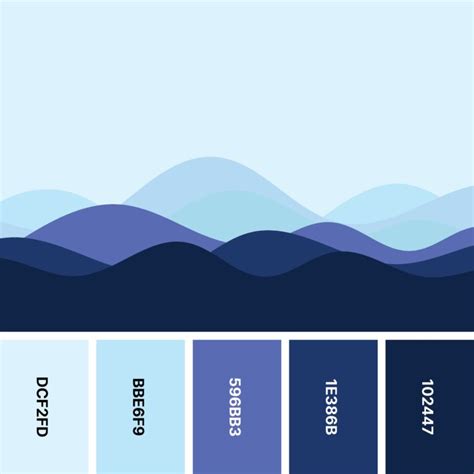 30 Cool Color Palettes for Calming Designs | Color Meanings