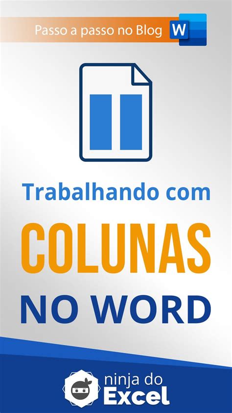 Aula Gratuita Como Colocar O Texto Em Colunas No Word Voc Sabe