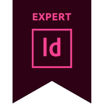 Adobe Certified Expert InDesign CC Credly