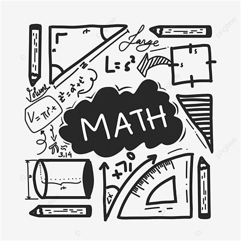 Matem Tica Formula Doodle Art Png Matem Tica Arte Do Doodle Rabisco