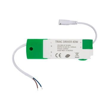 220 240V TRIAC Dimmable Driver No Flicker 25 42V Output 1050mA 40W Ledkia