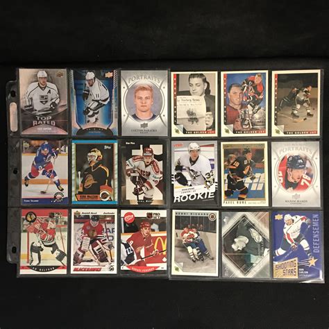 HOCKEY TRADING CARDS LOT (ROOKIES...)