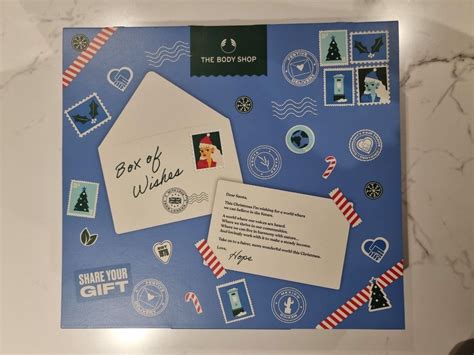 Body Shop Box Of Wishes Advent Calendar Beauty Personal Care Bath