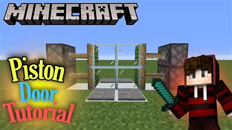 How To Make A 2x2 Piston Door In Minecraft Minecraft Java 2x2 Flush