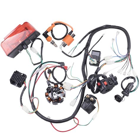 Garfour Complete Electrics Wiring Harness Stator Coil Cdi Solenoid