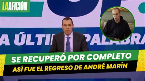 André Marín Reapareció Televisión Con Desgarrador Relato Grupo Milenio