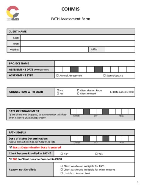 Fillable Online How To Do A Clarity Hmis Annual Assessment Fax Email