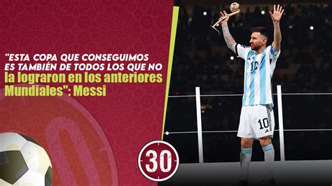 As Fue El Emotivo V Deo Con El Que Messi Le Dedic El T Tulo A Sus