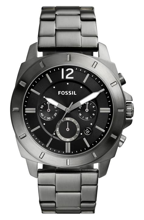 Fossil Privateer Chronograph Quartz Bracelet Watch 45mm Nordstromrack