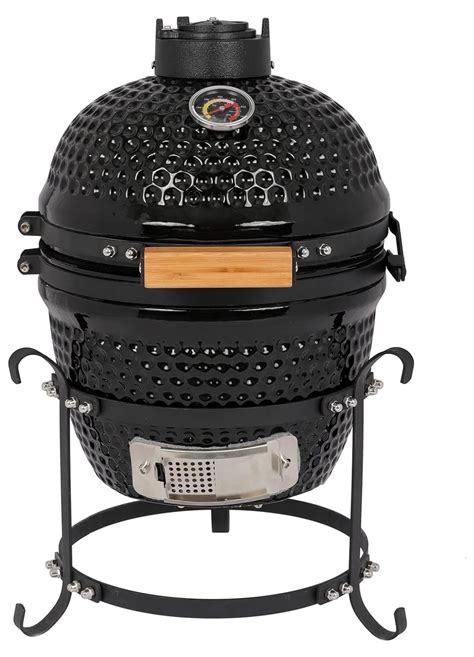 Heavy Duty Inch Portable Ceramic Kamado Bbq Charcoal Grill For