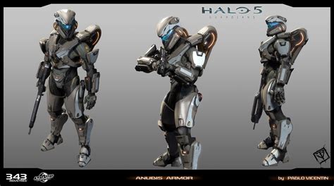 Pablo Vicentin Halo 5 Guardians Anubis Armor