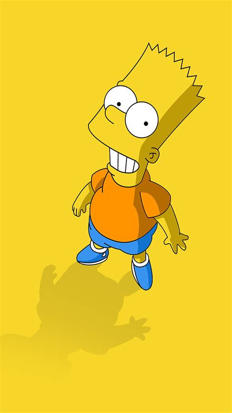 Bart, yellow, simpson, HD phone wallpaper | Peakpx