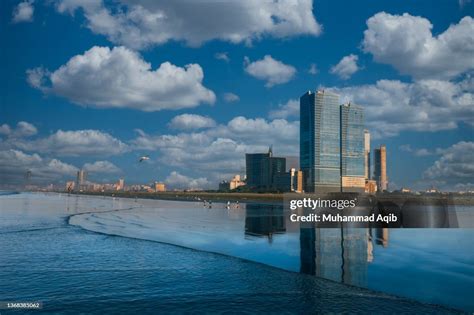 Famous Landmarks Of Karachi Clifton Beach Karachi On Bright Sunny Day ...