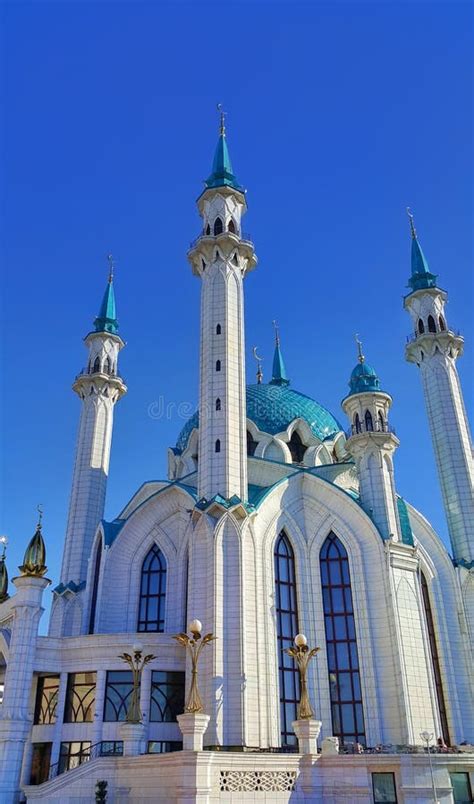 Moschee Kul Sharif Kasan Russland Stockbild Bild Von Republik