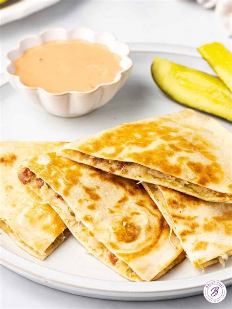 Reuben Quesadillas Belly Full