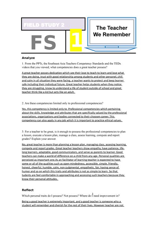 field study serves  guide  field study   analyze