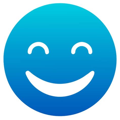 El Icono Del Emoji De La Sonrisa Vector Premium