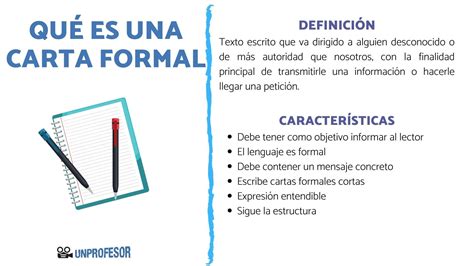 Qué Es Una Carta Formal Y Cuáles Son Sus Características Resumen