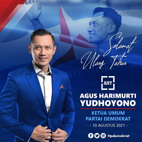 Partai Demokrat On Twitter Selamat Ulang Tahun Ketum Ahy Telah