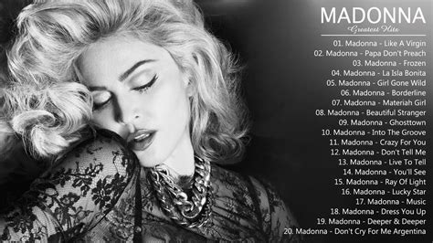 The Music Of Madonna Greatest Hits Non Stop Playlist Youtube