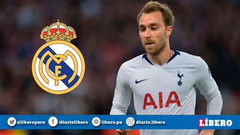 Tottenham Aceptaría Oferta De Real Madrid Por Christian Eriksen