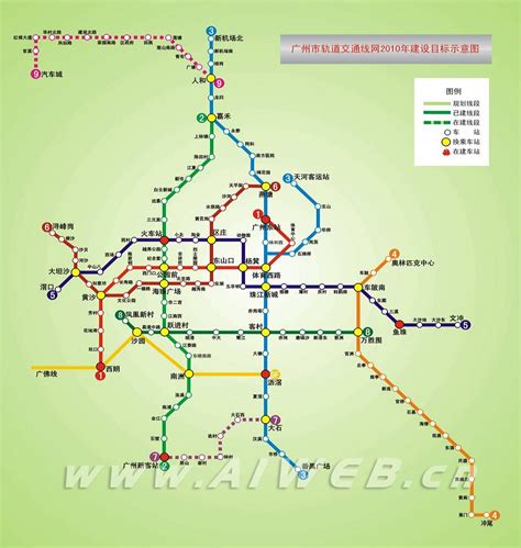 广州地铁7号线线路图百度知道