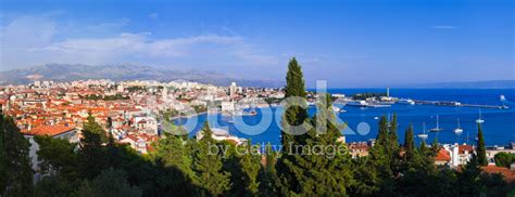 Stock Photo De Panorama De Split Croatie Libre De Droits Freeimages