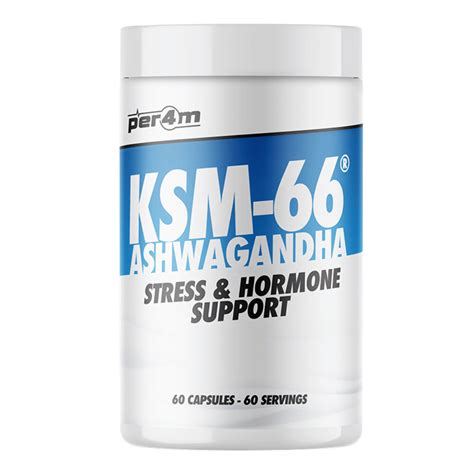 Per4m Ashwagandha Ksm 66 60 Capsules Protein Package Protein Package