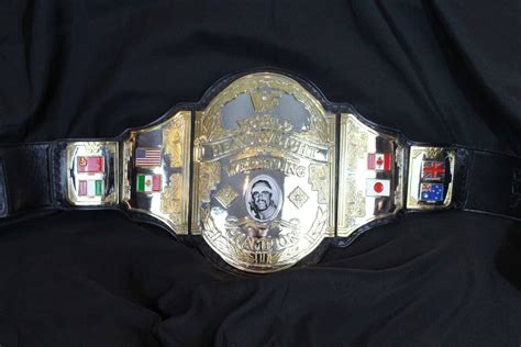 Reggie Parks Wrestling Belts