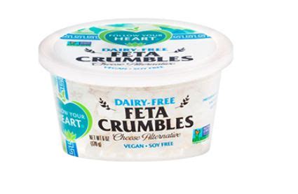 Vegan Feta Cheese Brand – Follow Your Heart Feta Crumbles | Vegan feta ...