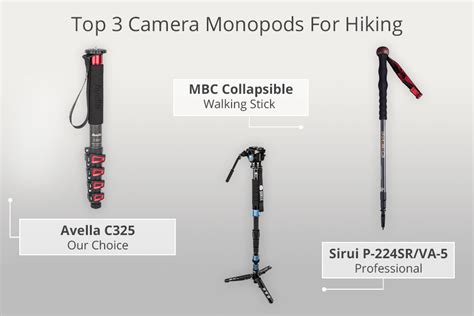 8 Best Camera Monopods For Hiking in 2025