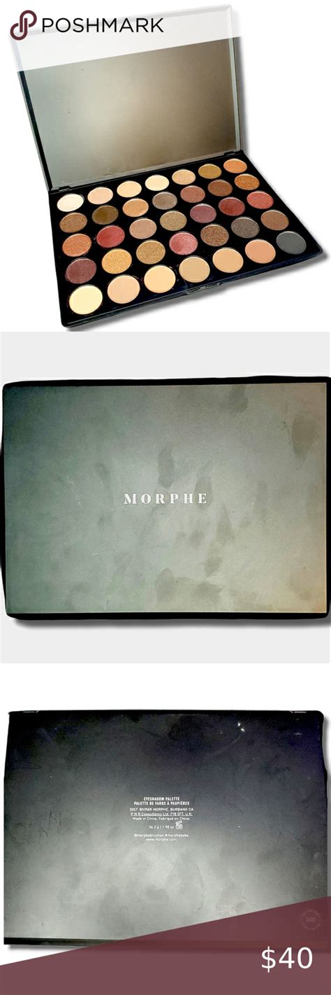 Morphe 35F Ready Set Gold Eyeshadow Palette Morphe Gold Eyeshadow