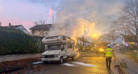 Vier Br Nde In Kurzer Zeit Geht Ein Feuerteufel In Rheinstetten Um