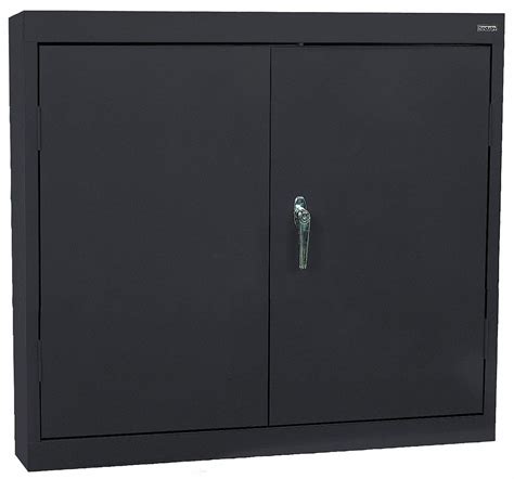 SANDUSKY Black Wall Cabinet, Number of Shelves 1 - 5DCX1|WA21301230-09 ...