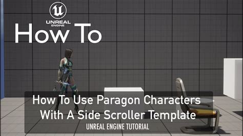 How To Use Paragon Characters With A Side Scroller Template YouTube