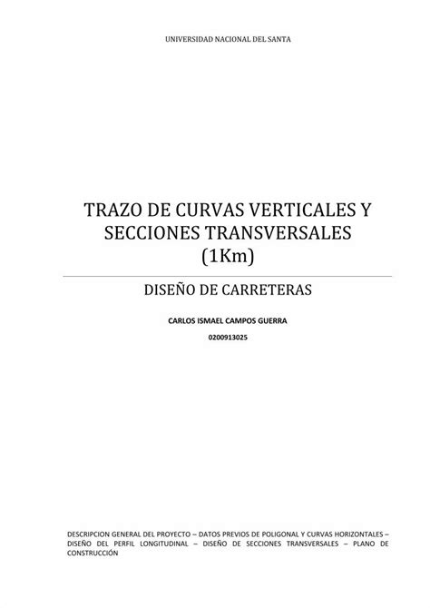 Pdf Ejercicios De Curvas Verticales Dokumen Tips